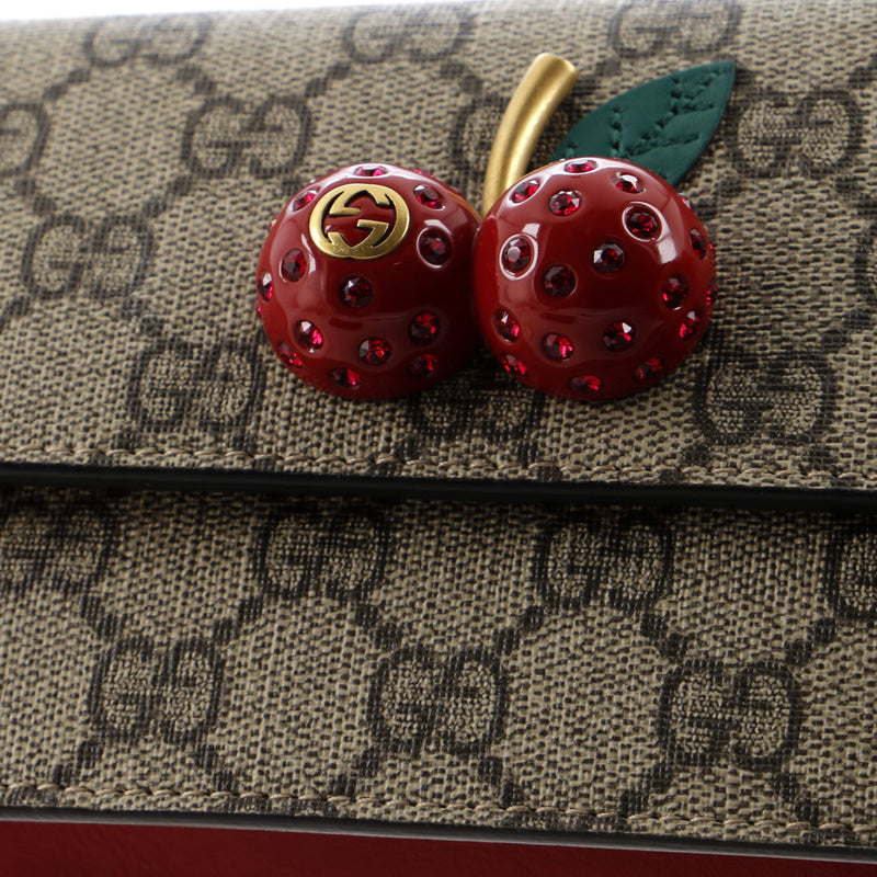 Cherries Wallet On Chain Gg Coated