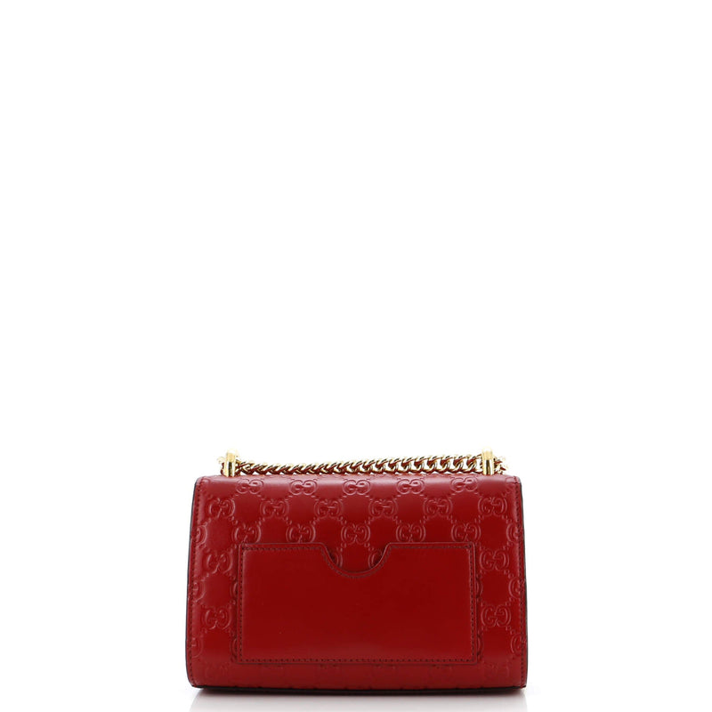 Padlock Shoulder Bag Guccissima Leather