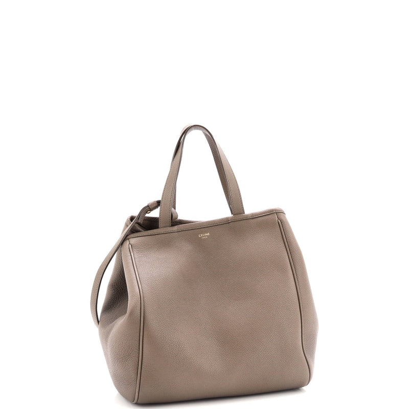 Folded Cabas Leather Small