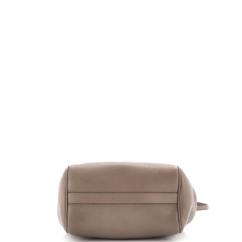 Folded Cabas Leather Small