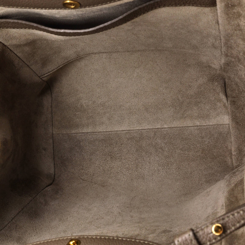 Folded Cabas Leather Small