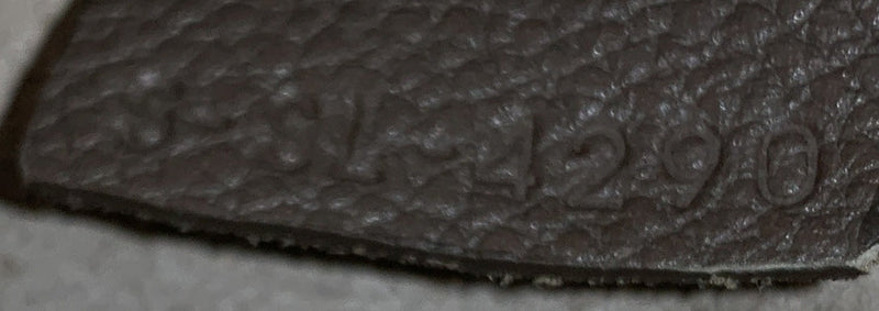 Folded Cabas Leather Small