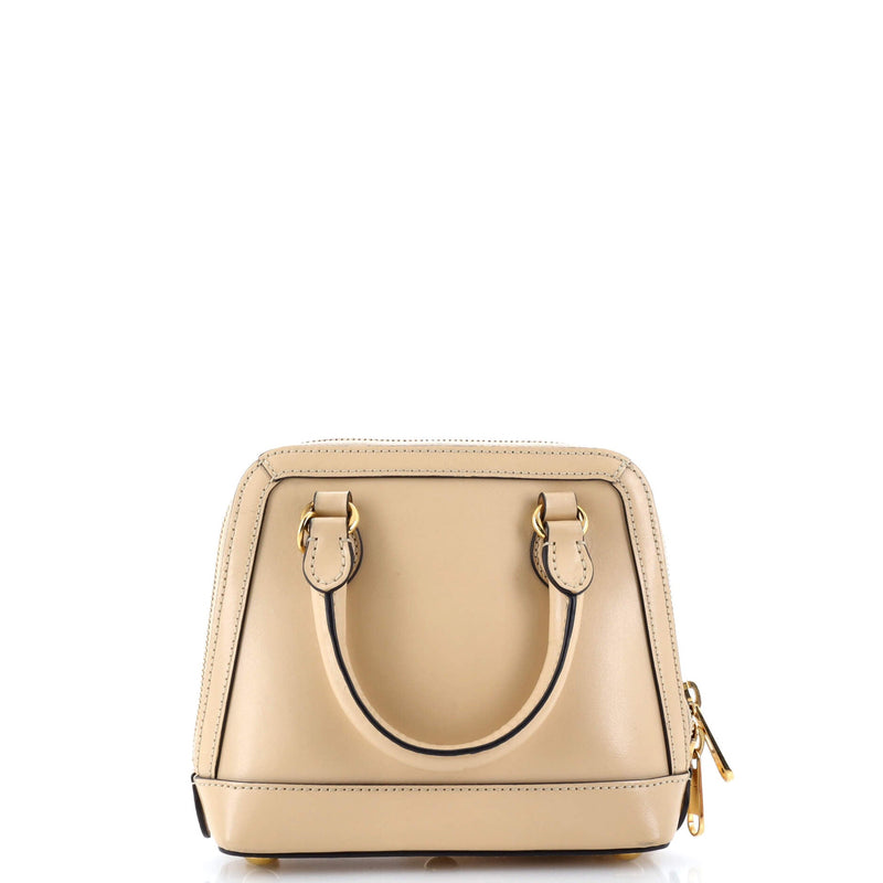 Horsebit Top Handle Bag Leather Mini