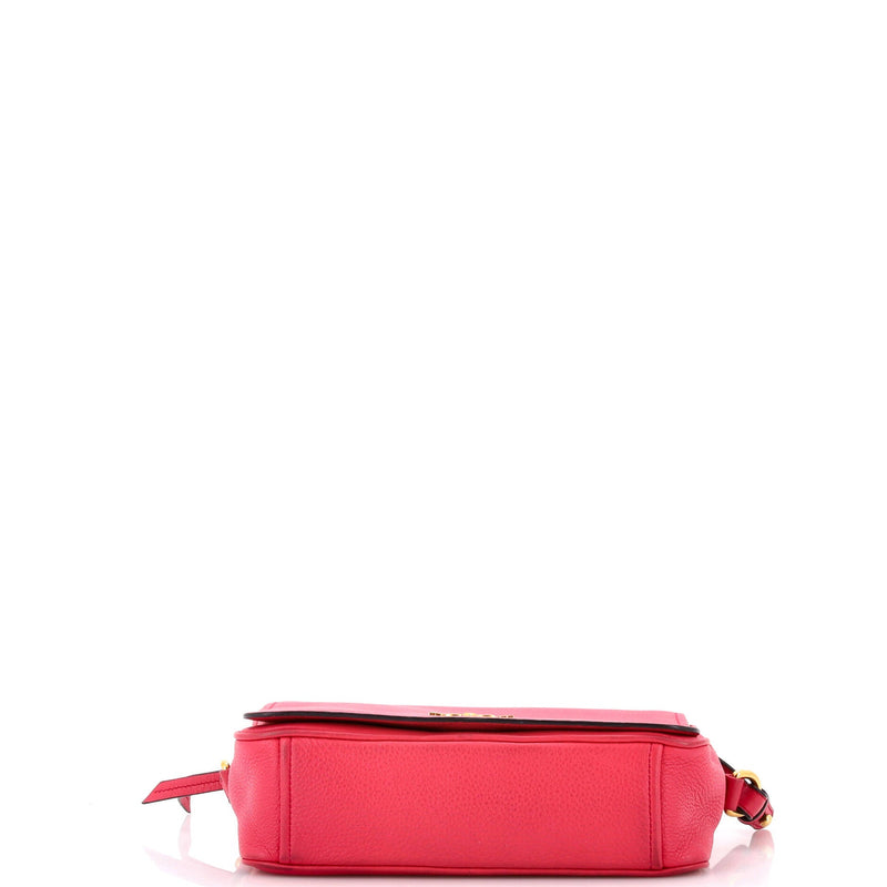 Flap Zip Crossbody Bag Vitello Phenix