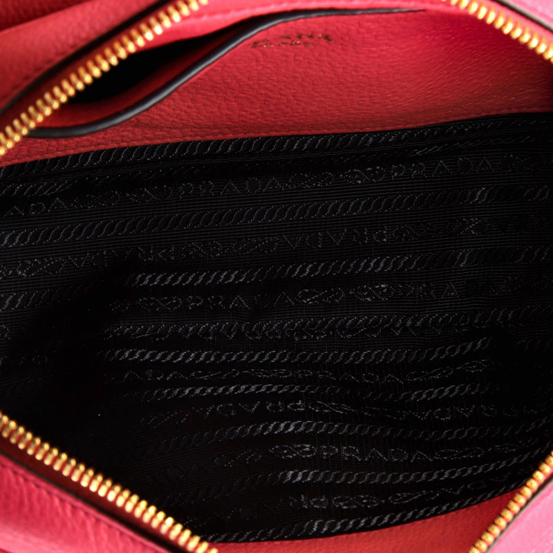 Flap Zip Crossbody Bag Vitello Phenix