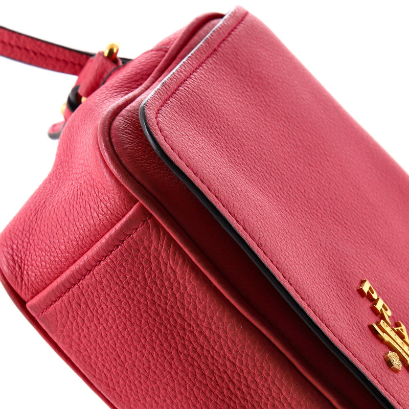 Flap Zip Crossbody Bag Vitello Phenix