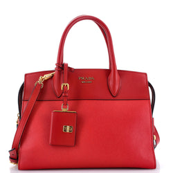 Esplanade Tote Saffiano With City Calf
