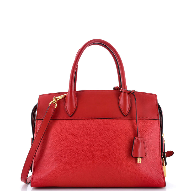 Esplanade Tote Saffiano With City Calf