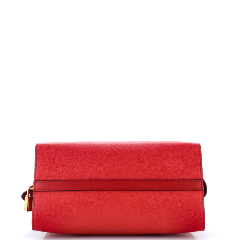 Esplanade Tote Saffiano With City Calf