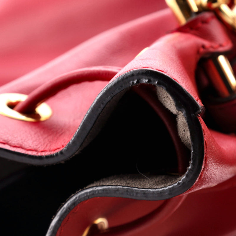 Monster Mon Tresor Bucket Bag Leather