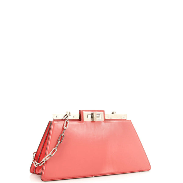 Peekaboo Cut Bag Leather Medium