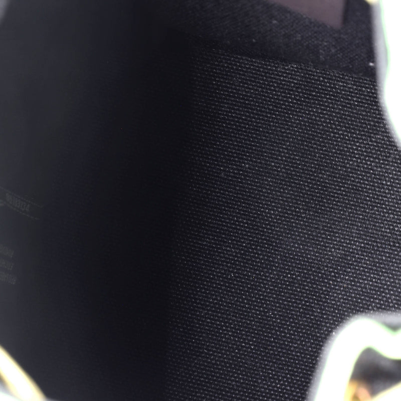 Mon Tresor Bucket Bag Embroidered Canvas