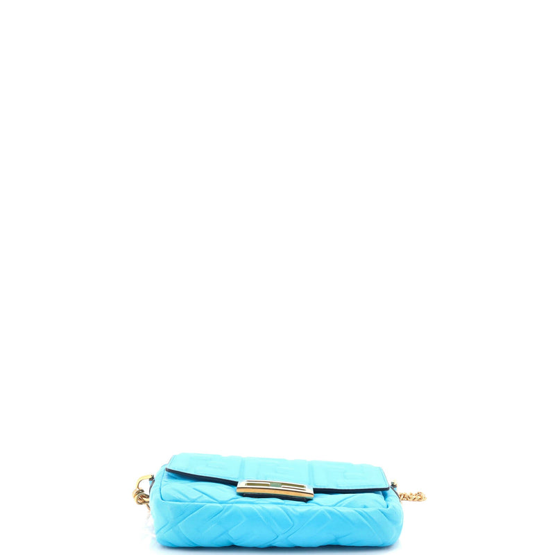 Baguette Nm Bag Zucca Embossed Leather