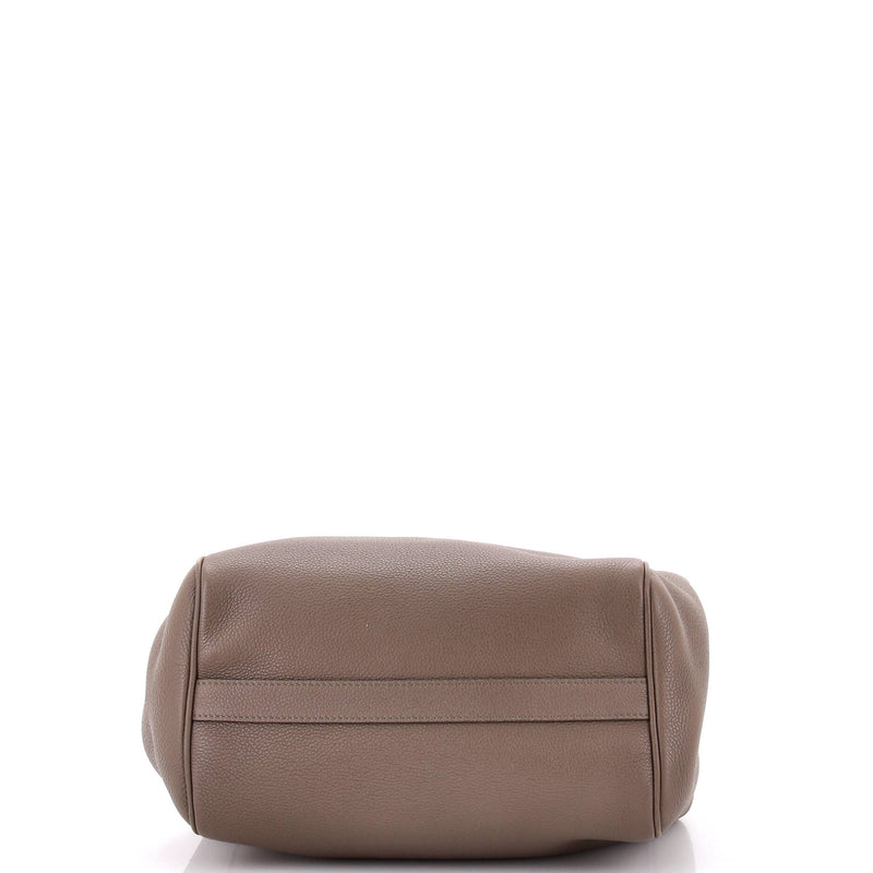 Folded Cabas Leather Small