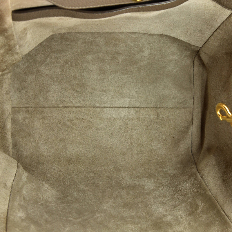 Folded Cabas Leather Small