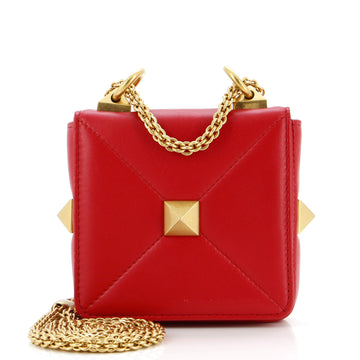 Roman Stud Flap Bag Quilted Leather Mini