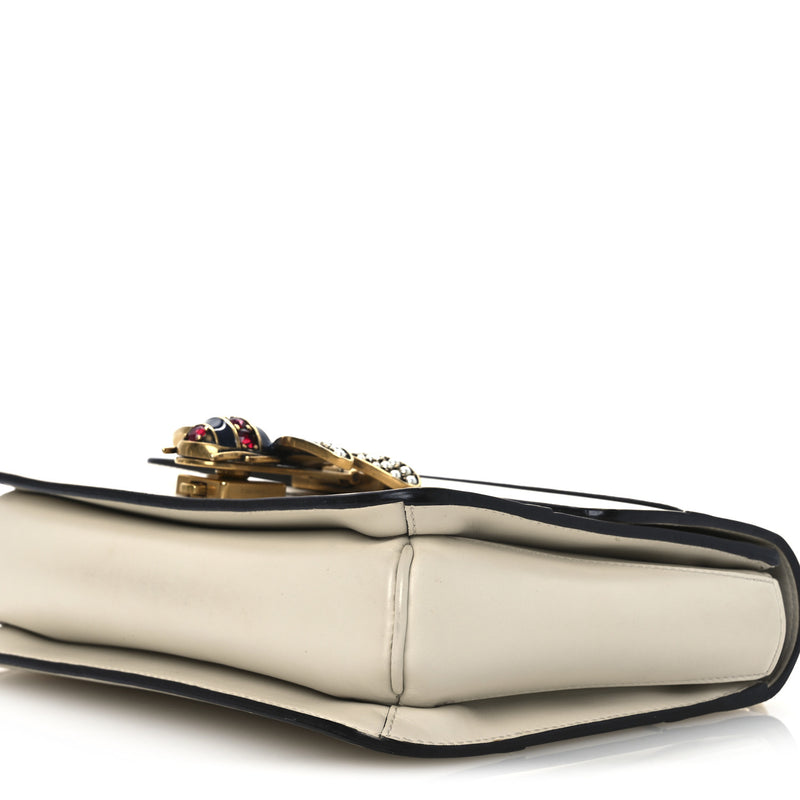 Gucci Calfskin Sylvie Web Queen Margaret