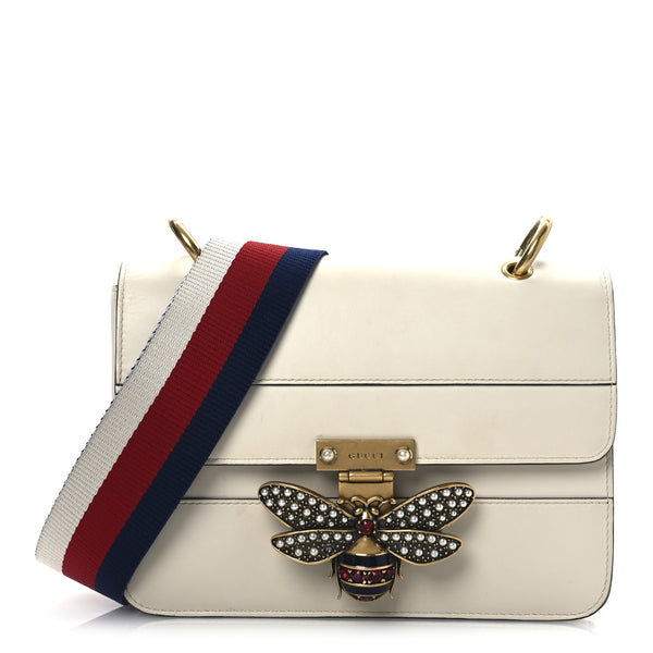 Gucci Calfskin Sylvie Web Queen Margaret