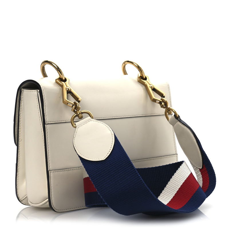 Gucci Calfskin Sylvie Web Queen Margaret