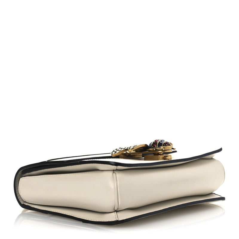 Gucci Calfskin Sylvie Web Queen Margaret