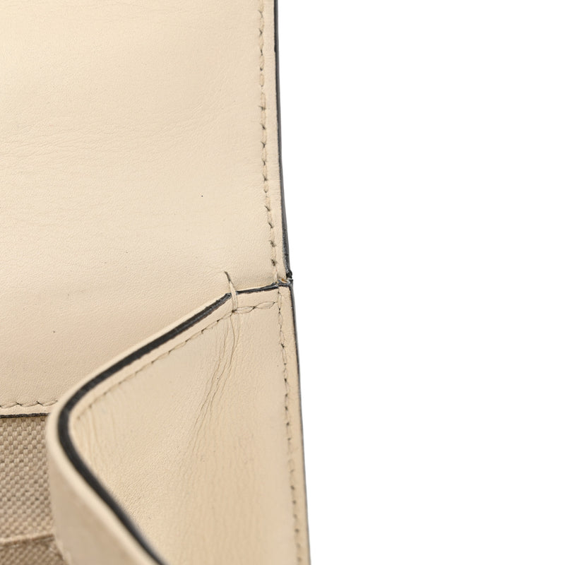 Gucci Calfskin Bamboo Web Medium