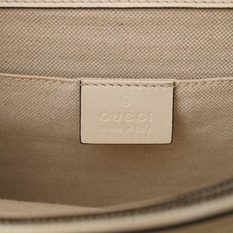 Gucci Calfskin Bamboo Web Medium