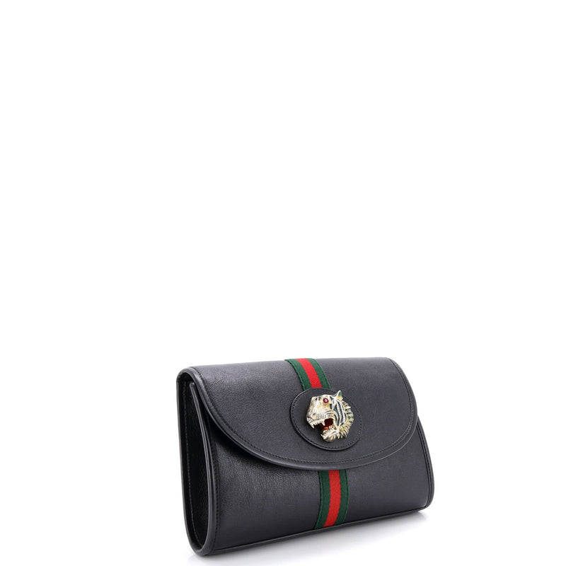 Rajah Web Chain Shoulder Bag Leather