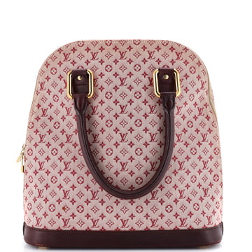 Alma Handbag Mini Lin Haut