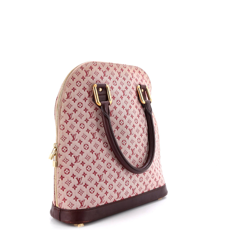 Alma Handbag Mini Lin Haut