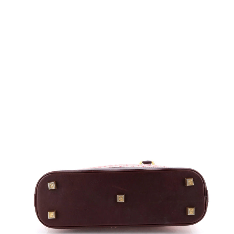 Alma Handbag Mini Lin Haut