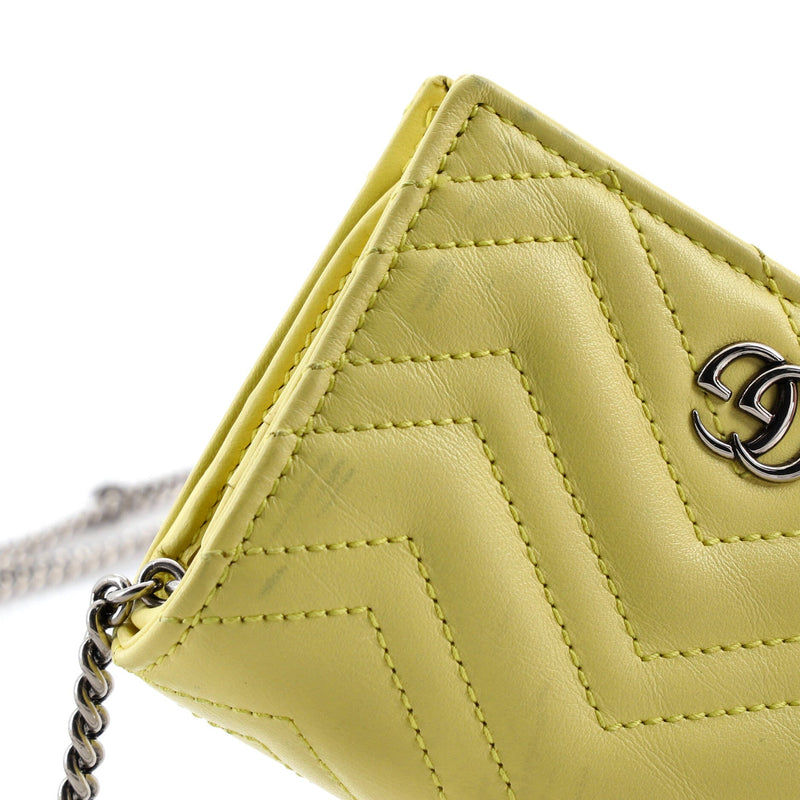 Gg Marmont Card Case On Chain Matelasse