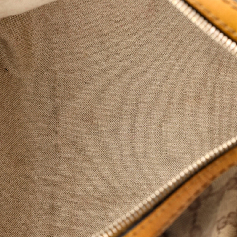Vintage Web Boston Bag Gg Canvas Medium