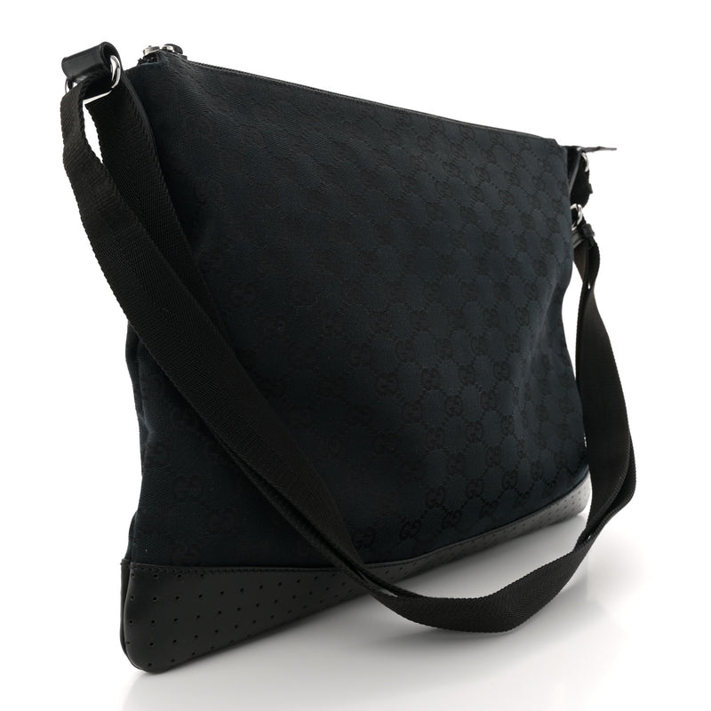 Gucci Calfskin Perforated Medium Flat