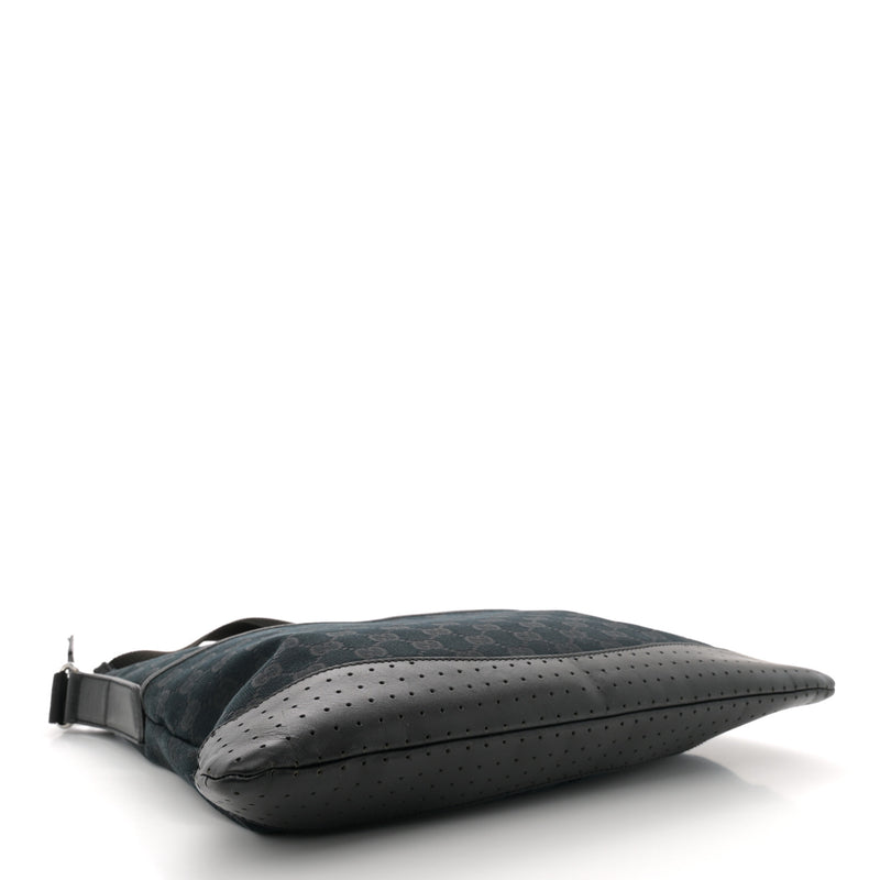 Gucci Calfskin Perforated Medium Flat