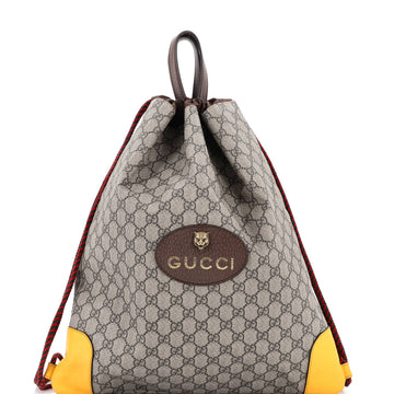 Neo Vintage Drawstring Backpack Gg