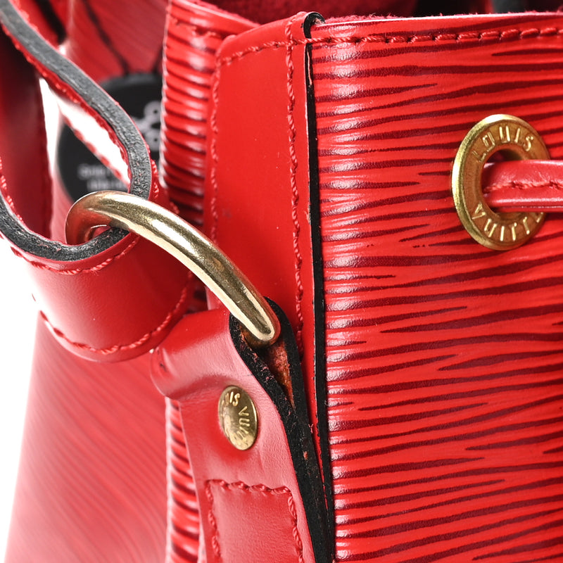 Louis Vuitton Epi Noe Castillan Red