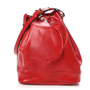 Louis Vuitton Epi Noe Castillan Red