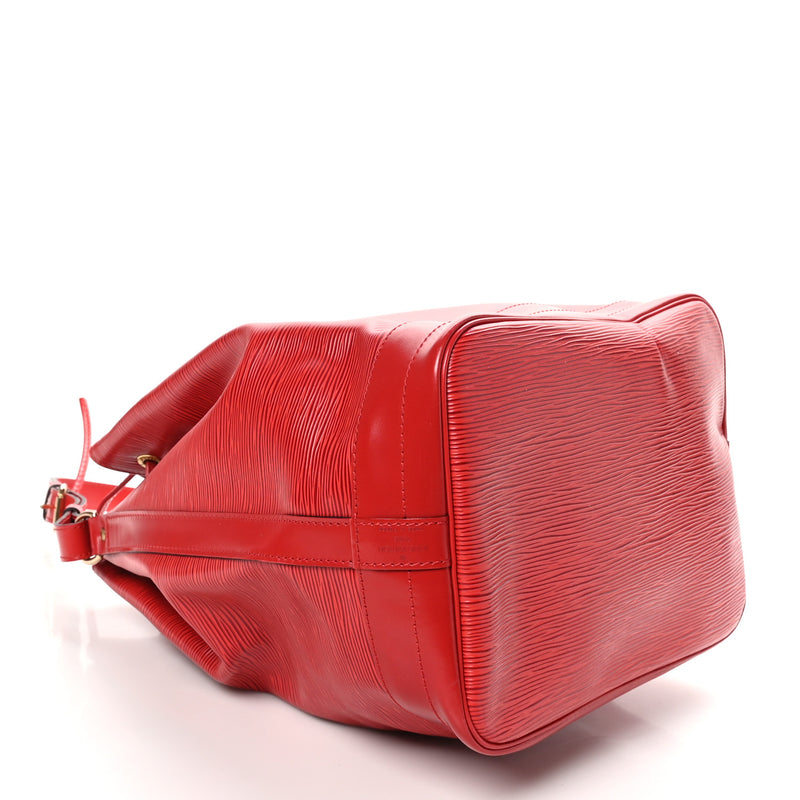 Louis Vuitton Epi Noe Castillan Red