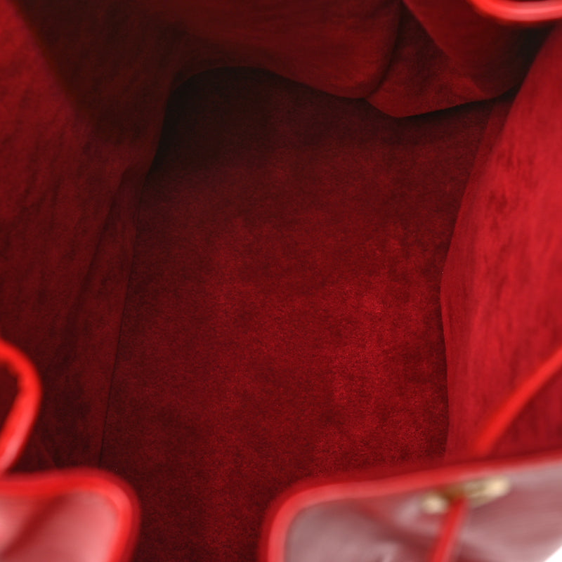 Louis Vuitton Epi Noe Castillan Red