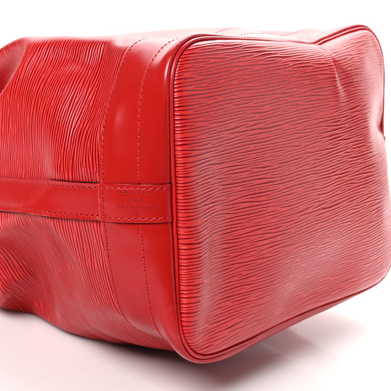 Louis Vuitton Epi Noe Castillan Red