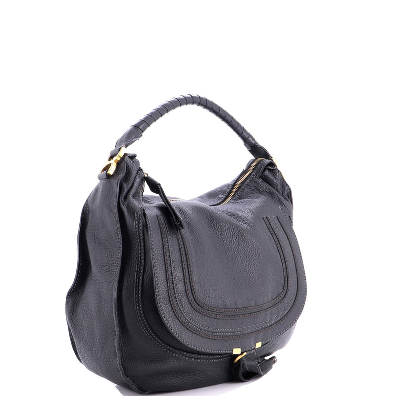 Marcie Hobo Leather Large