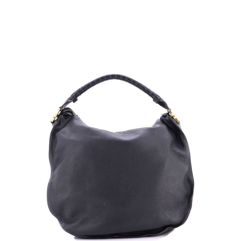 Marcie Hobo Leather Large