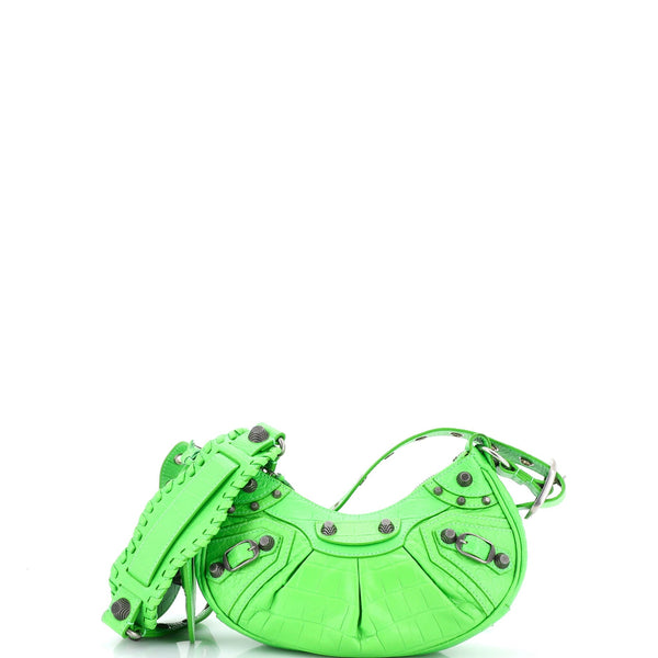 Le Cagole Giant Studs Shoulder Bag