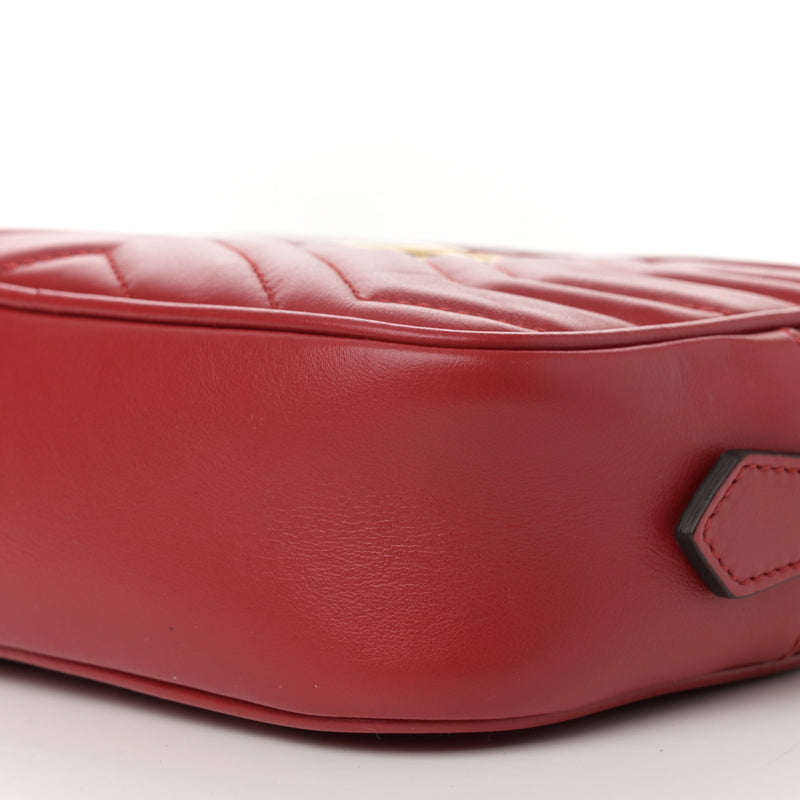 Gucci Calfskin Matelasse Mini Gg Marmont