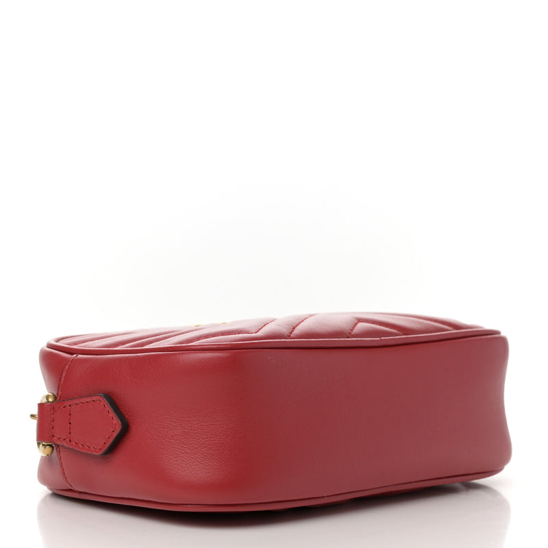 Gucci Calfskin Matelasse Mini Gg Marmont