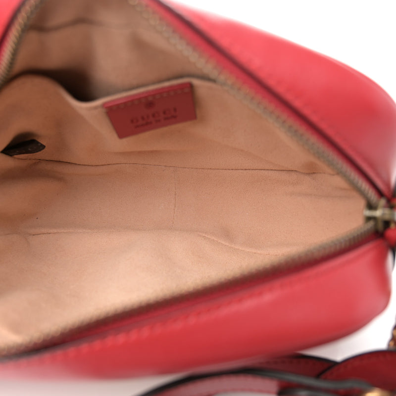 Gucci Calfskin Matelasse Mini Gg Marmont