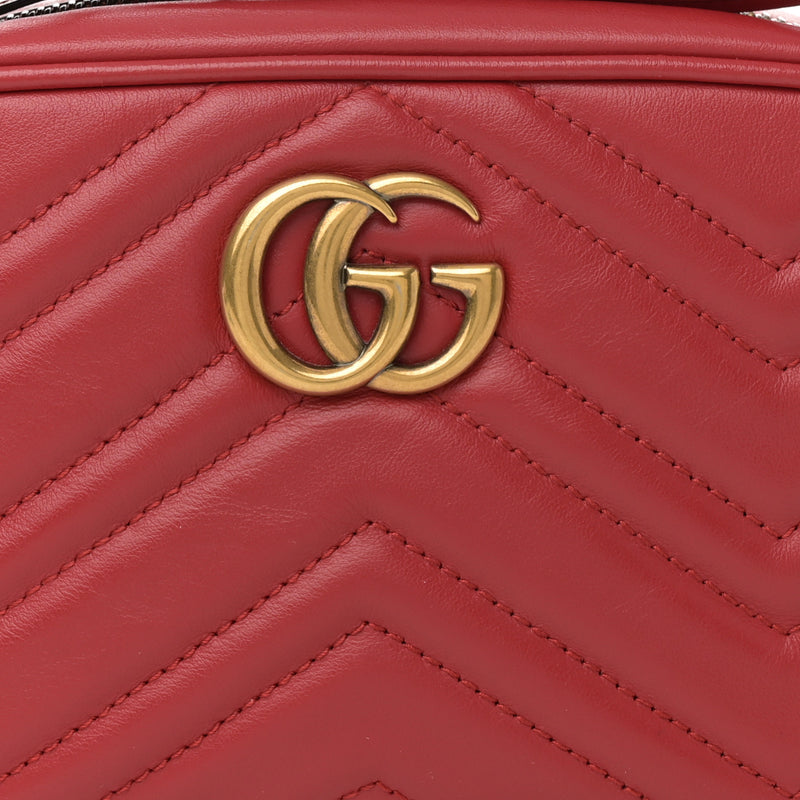 Gucci Calfskin Matelasse Mini Gg Marmont