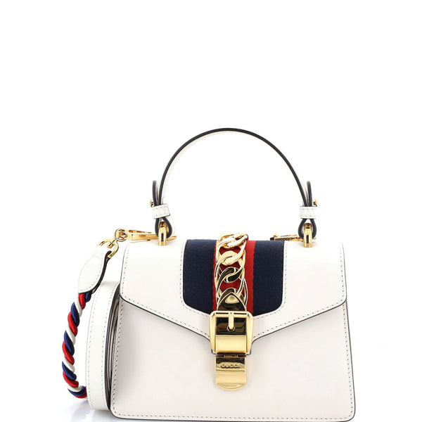 Sylvie Top Handle Bag Leather Mini
