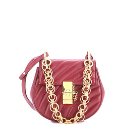 Drew Bijou Crossbody Bag Quilted Leather