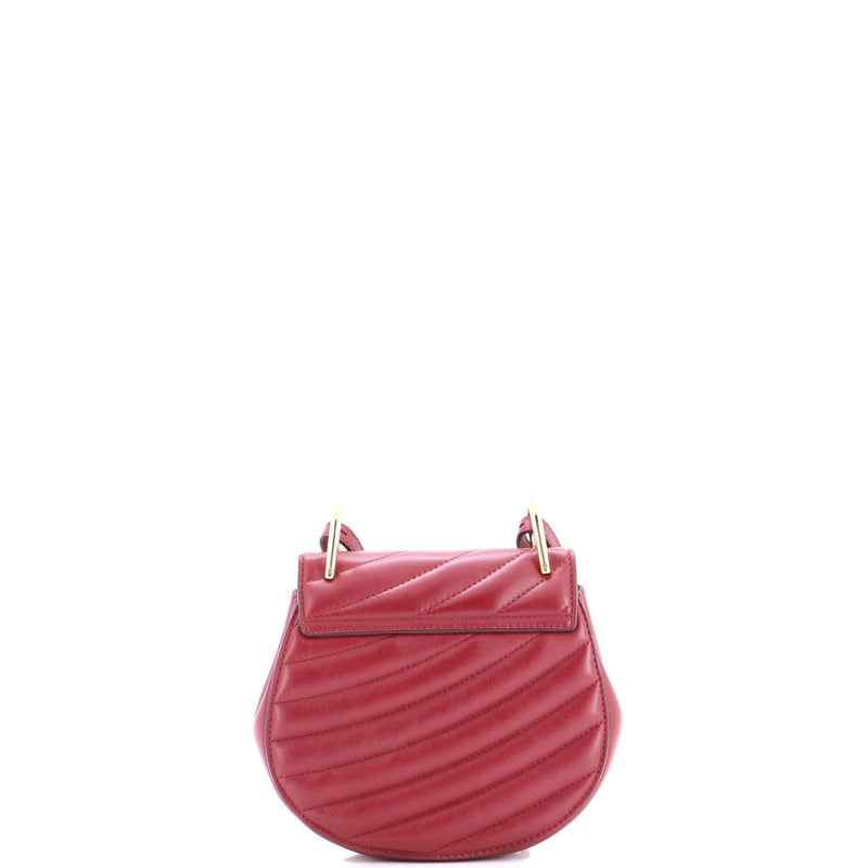 Drew Bijou Crossbody Bag Quilted Leather